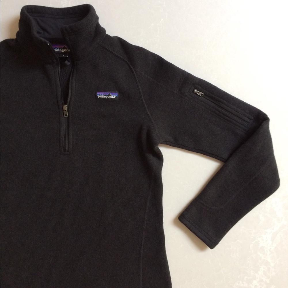 Patagonia Better Sweater 1/4 Zip Black